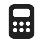 Calculator SVG Icon